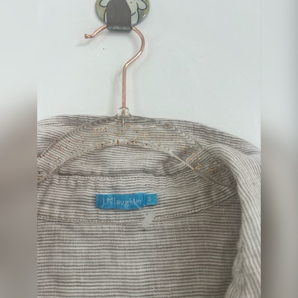 J.Mclaughlin Women's Britt Linen Shirt $188 Size S - Picture 3 of 5